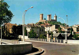 09 - Foix - Le Château Et Le Nouveau Pont Sur L'Ariège  - CPM - Voir Scans Recto-Verso - Foix