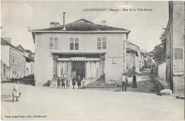 CPA - GONDRECOURT - Rue De La Ville Haute - Animée - Gondrecourt Le Chateau