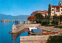 72781387 Isola Bella Lago Maggiore Teilansicht Bootshafen Italien - Altri & Non Classificati