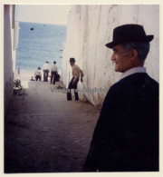 Lydia Nash: Old Men In Ibiza Town Alley*1 (Vintage Photo 1980s) - Europe