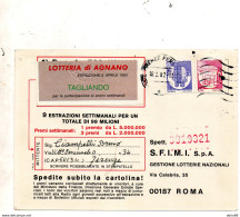 1982 Cartolina Con Annullo Firenze - 1981-90: Marcophilie