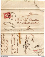 1875 LETTERA CON ANNULLO ESTE PADOVA - Poststempel