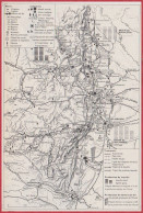 Oural. Russie. Carte Avec Mines, Industries, Transports, Production De Houille, De Minerai De Fer. Larousse 1960. - Historical Documents