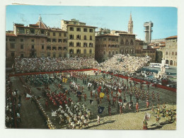 FIRENZE - PIAZZA DELLA SIGNORIA - CALCIO IN COSTUME  - VIAGGIATA FG - Firenze