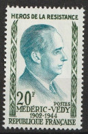 N° 1200 Héros De La Résistance: M Védy Beau Timbre Neuf  Impeccable - Unused Stamps