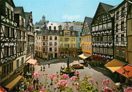 72781298 Cochem Mosel Marktplatz Mit St Martinsbrunnen Und Burg Cochem Cochem - Cochem