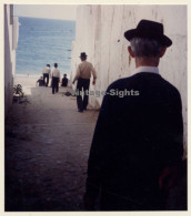 Lydia Nash: Old Men In Ibiza Town Alley*2 (Vintage Photo 1980s) - Europe