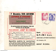 1982 Cartolina Con Annullo DIAMANTE COSENZA - 1981-90: Marcophilia