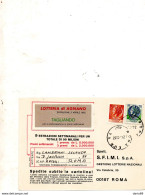 1982 Cartolina Con Annullo ROMA EUR - 1981-90: Storia Postale
