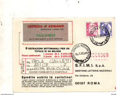 1982 Cartolina Con Annullo BOLOGNA - 1981-90: Marcofilie