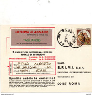 1982 Cartolina Con Annullo ROMA - 1981-90: Marcofilie