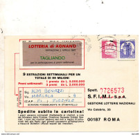 1982 Cartolina Con Annullo Firenze - 1981-90: Marcofilia