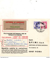 1982 Cartolina Con Annullo Romentino Novara - 1981-90: Marcophilie