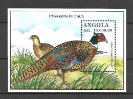 Angola 1996 Birds MS #1 MNH - Sonstige & Ohne Zuordnung