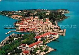 72781202 Sirmione Lago Di Garda Gardasee Fliegeraufnahme Sirmione Lago Di Garda - Altri & Non Classificati