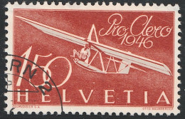 Schweiz Suisse 1946: Pro Aero "Gleiter Zögling" Zu F41 Mi 470 Yv PA 40 Mit Stempel LUZERN 22.V.46 (Zu CHF 50.00) - Used Stamps