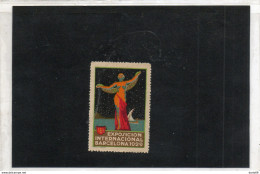 1929 ESPOSIZIONE INTERNAZIONALE  BARCELLONA - Vignetten (Erinnophilie)