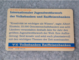 GERMANY-1193 - O 1630 - Volksbanken Raiffeisenbanken - Jugendwettbewerb - 5.000ex. - O-Serie : Serie Clienti Esclusi Dal Servizio Delle Collezioni