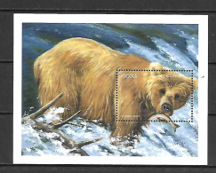 Angola 2000 Animals - Bears MS MNH - Angola