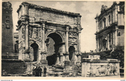 1936  CARTOLINA CON ANNULLO ROMA   + TARGHETTA - Otros Monumentos Y Edificios