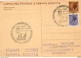 1977 CARTOLINA CON ANNULLO  MADDALENA SASSARI   MOSTRA FILATELICA - Entero Postal