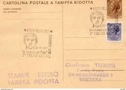 1977 CARTOLINA CON ANNULLO  MELFI POTENZA  MOSTRA FILATELICA - Ganzsachen