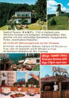 72781023 Vigiljoch Gasthof Pension Gampl Restaurant Terrasse Grill Kirche Lana M - Sonstige & Ohne Zuordnung