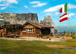 72781013 Seiser Alm Dolomiten Laurin Huette Mit Schlern Dolomiten  - Sonstige & Ohne Zuordnung