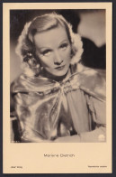 Marlene Dietrich  ,  OLD  POSTCARD - Attori