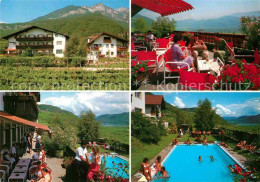 72780983 Tramin Weinstrasse  Hotel Winzerhof Restaurant Terrasse Swimming Pool T - Sonstige & Ohne Zuordnung