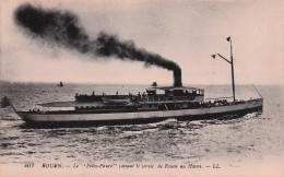 Rouen  - Le "felix Faure " Faisant Le Service De Rouen Au Havre   - CPA °J - Rouen