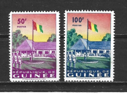GUINEE    1959  Y.T.  N° 21  22   NEUF* - Guinea (1958-...)