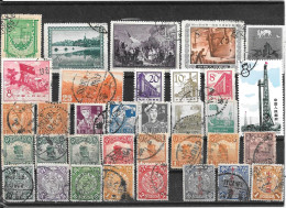 CHINE - CHINA : BEAU LOT DE TIMBRES ANCIENS OBLITERES - Sonstige & Ohne Zuordnung