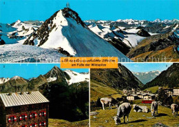 72780235 Breslauerhuette Wildspitze Vent Almvieh Kuehe Alpenpanorama Breslauerhu - Sonstige & Ohne Zuordnung