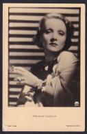 Marlene Dietrich  ,  OLD  POSTCARD - Acteurs