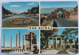 Carte Postale : IRAN : SHIRAZ : Four Sight, Stamp In 1979 - Irán