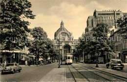 72780014 Antwerpen Anvers Keyzer Lei En Midden Statis Strassenbahn  - Antwerpen