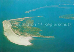 72779736 Insel Amrum Nordseeinsel Im Hintergrund Insel Sylt Insel Foehr Luftaufn - Sonstige & Ohne Zuordnung
