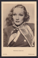 Marlene Dietrich  ,  OLD  POSTCARD - Attori