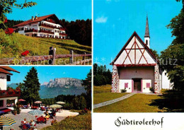 72779429 Oberbozen Ritten Pension Restaurant Suedtirolerhof Terrasse Fernsicht D - Other & Unclassified