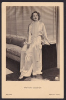 Marlene Dietrich  ,  OLD  POSTCARD - Attori