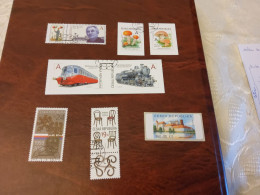 Tchèquie  Lot De 10 Timbres Oblitérés Principalement 2018  ( 2 Scans ) - Used Stamps