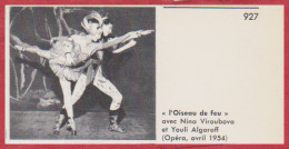 Opéra. " L'oiseau De Feu ". Avec Nina Viroubova Et Youli Algaroff. 1954. Larousse 1960. - Documents Historiques