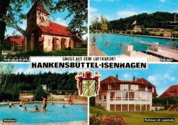 72777948 Isenhagen Sankt Pankratiuskirche Waldbad Rathaus Isenhagen - Other & Unclassified