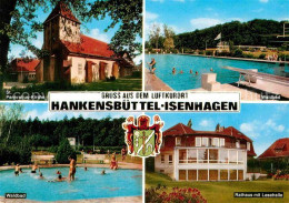 72777948 Isenhagen Sankt Pankratiuskirche Waldbad Rathaus Isenhagen - Autres & Non Classés