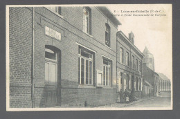 CPA 62 - LOOS EN GOHELLE - MAIRIE ET ECOLE COMMUNALE DE GARCONS - Sonstige & Ohne Zuordnung