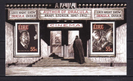IRELAN-CINEMA  COUNT DRACULA.- BLOCK-MNH- - Unused Stamps