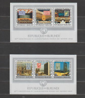 Burundi 1977 25th Anniversary United Nations Postal Administration S/S MNH/** - Blocks & Kleinbögen