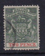 Rhodesia - BSAC: 1892/94   Arms    SG20     2d    Used    - Altri & Non Classificati