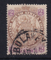 Rhodesia - BSAC: 1896/97   Arms    SG30     2d  Brown & Mauve  [Die I - With Dot] Used    - Other & Unclassified